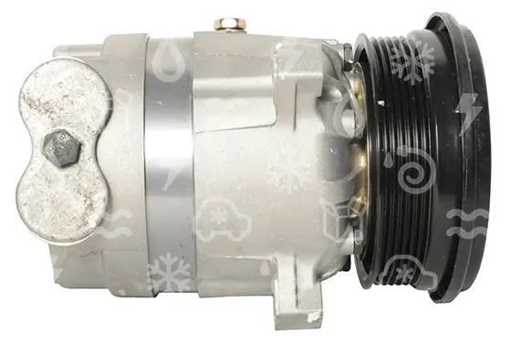 kompresor HARRISON V5, řemenice 123 mm - PV6, 12V, OEM 1854034